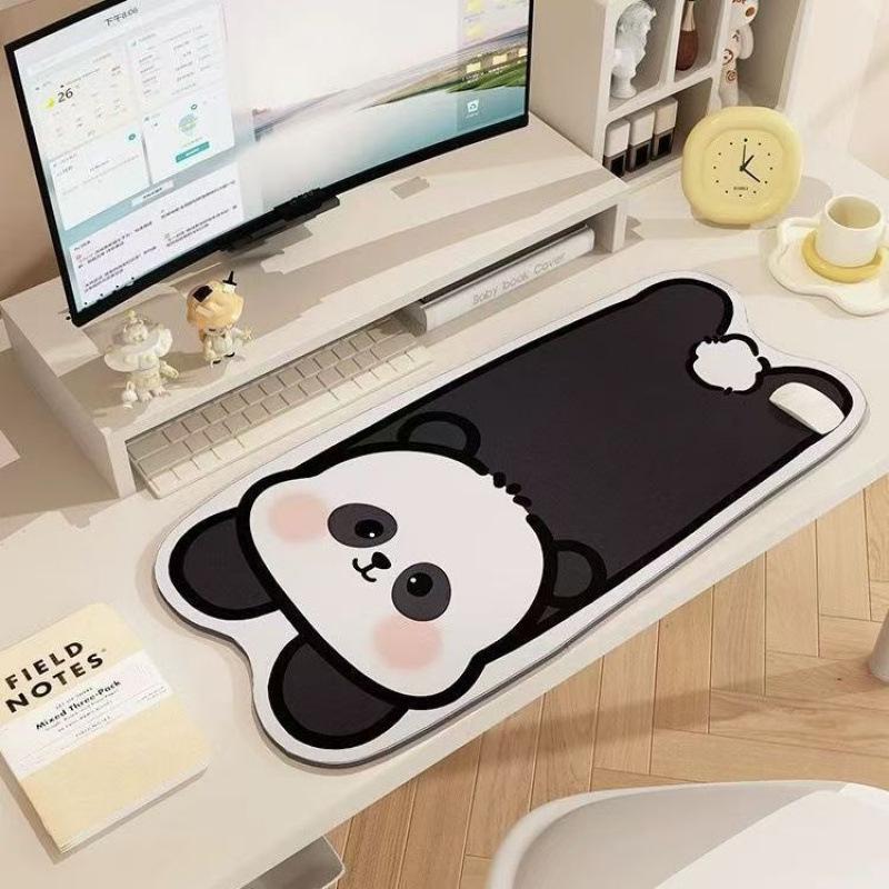 Extra Large Cute Cartoon Diatomaceous Earth Mouse Pad Desk Mat