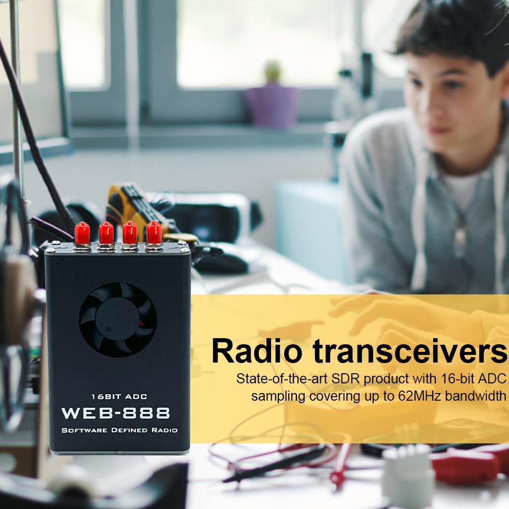 Web-888 16Bit ADC DDC Web SDR 62M Bandwidth 10 KHz To 60 MHz HF VHF Web Software Defined Radio SDR Radio Receiver Radio for Ham