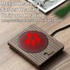 CYCLI-Cup Warmer With Metal Heating Plate 2 Temperature Settings For Office Desks US Plug