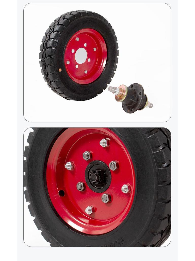 16-inch Solid Rubber Tires for Electric Tricycle and Construction Handcart