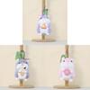 Cute Hamster Plush Keychain With Pp Cotton Filling For School Bags And Accessories