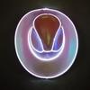 Iridescent LED Light-up Sequin Cowboy Hat for Christmas and Halloween Carnival