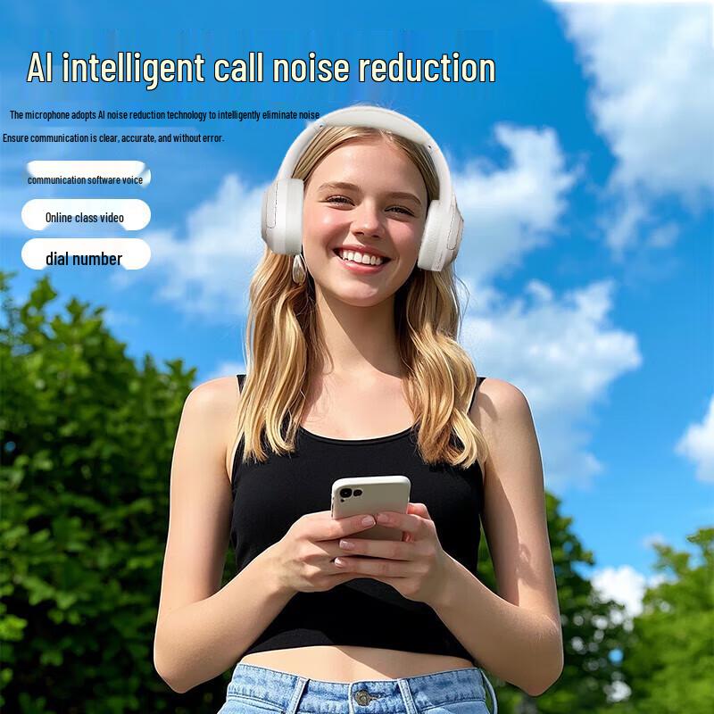 Lenovo EB325 Wireless Over-Ear Bluetooth Headset