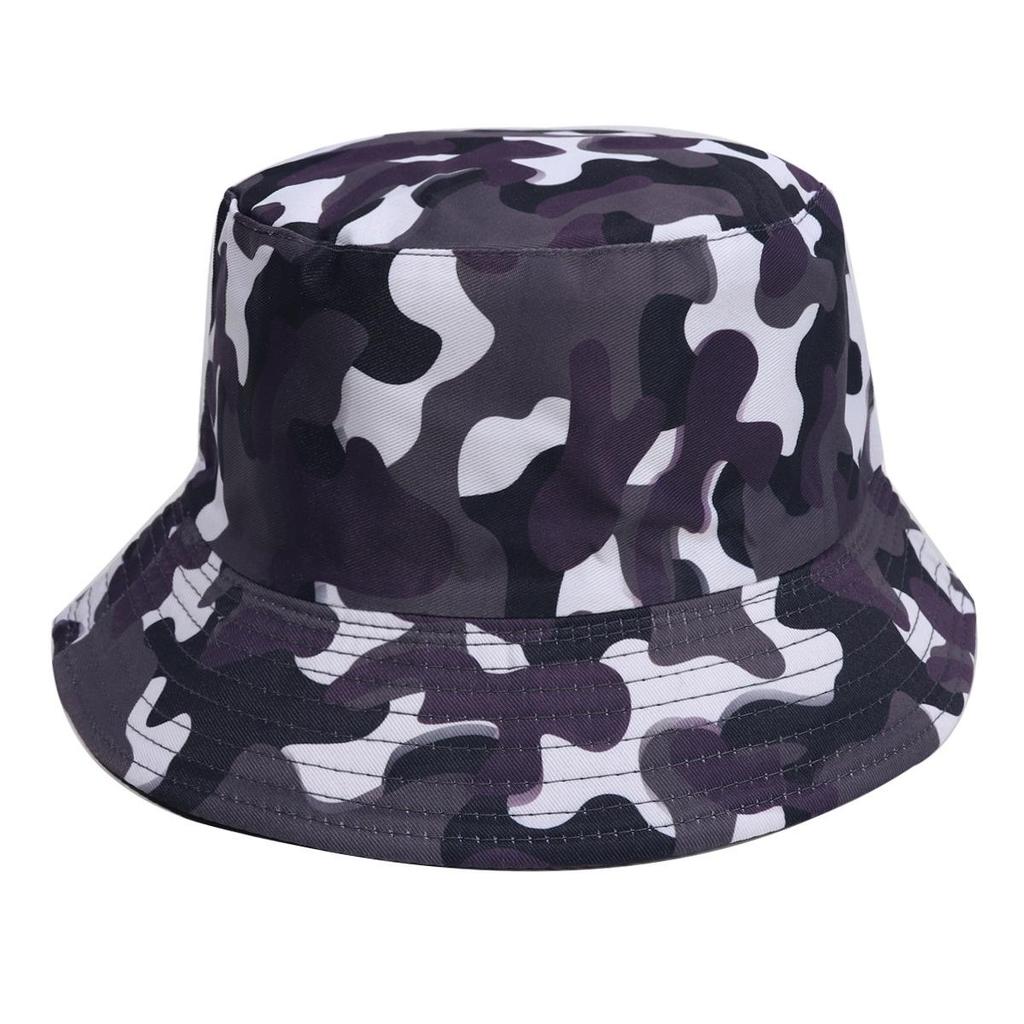 Unisex Double-Sided Bucket Hat - Spring/Summer Sun Protection, Colorful Tie-Dye Hip Hop Style
