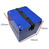 12V 24V 36V 48 v 60V Electric Bike Battery Box Lithiums Batteries Storage Case With Copper TerminalsFor DIY Power Solution