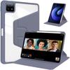 360 Rotation Stand Case For Xiaomi Mi Pad 8 7 6 5 Pro Redmi Pad 2 SE 11 12.1 inch Tablet Case Clear Hard Acrylic Cover Case