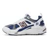 New Balance Nb 878 Minimalist Comfortable Low-Top Sports Casual Shoes Unisex Sneakers White Blue CM878RSD