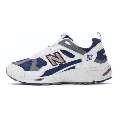 Nb 878 Scarpe Sportive Casual Minimaliste Comode Basse Sneakers Unisex Bianco Blu CM878RSD
