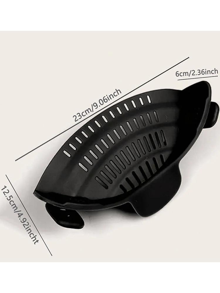 1 ks, sítko, sítko na hrnce, nastavitelné sítko s klipem na hrnce, pánve a misky, kuchyňské sítko na hrnce