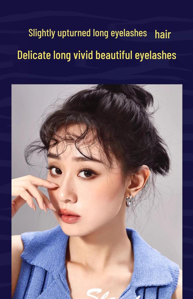 Oumeng Zui Mi Feather Lashes Mascara - Lengthening, Volumizing, Curling, Smudge-Proof - Color Cosmetics