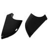 2 Pcs Door Wing Mirror Cover Glossy Black Rear View Mirror Lower Holder Replacement for Tesla Model 3 2017‑2021