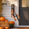 Festive Halloween Banner 39 Inch Windsock Flag Cartoon Ghost Flag Windsock Waterproof Hanging Door Decoration Ornament