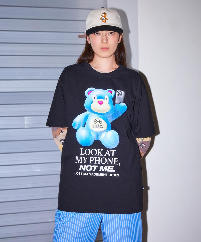 LMC 3D Bear Tee Black