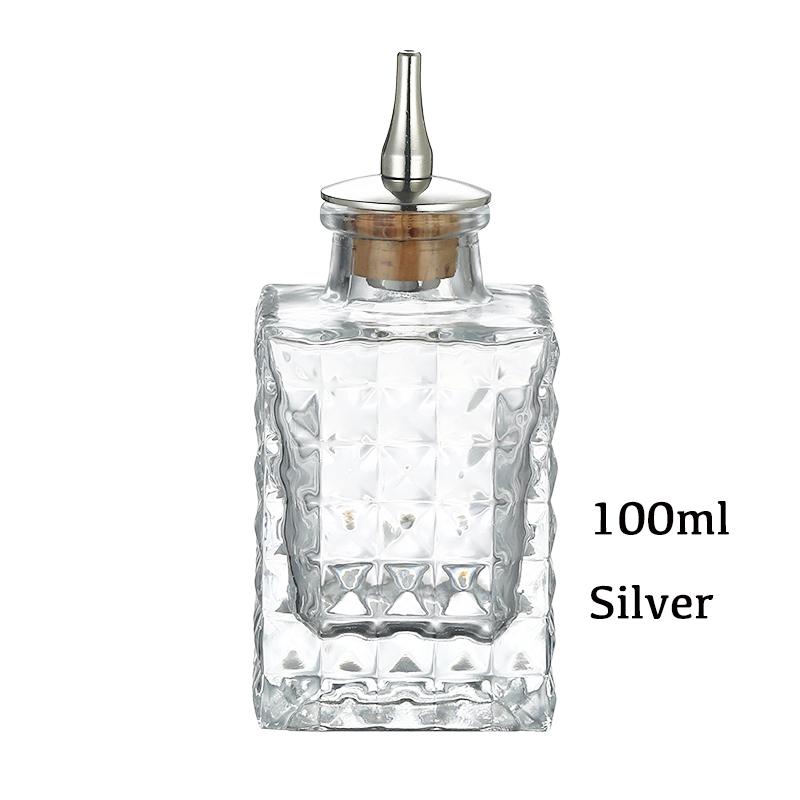 100 ml aromatisk bitterflaska för cocktails (med Dasher Top) Barverktyg