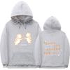 Außenhandel neue Mode Druck Doppel-Astronaut Kapuzenpullover Lockerer Pullover Freizeit Herren und Damen Freizeit Sportpullover