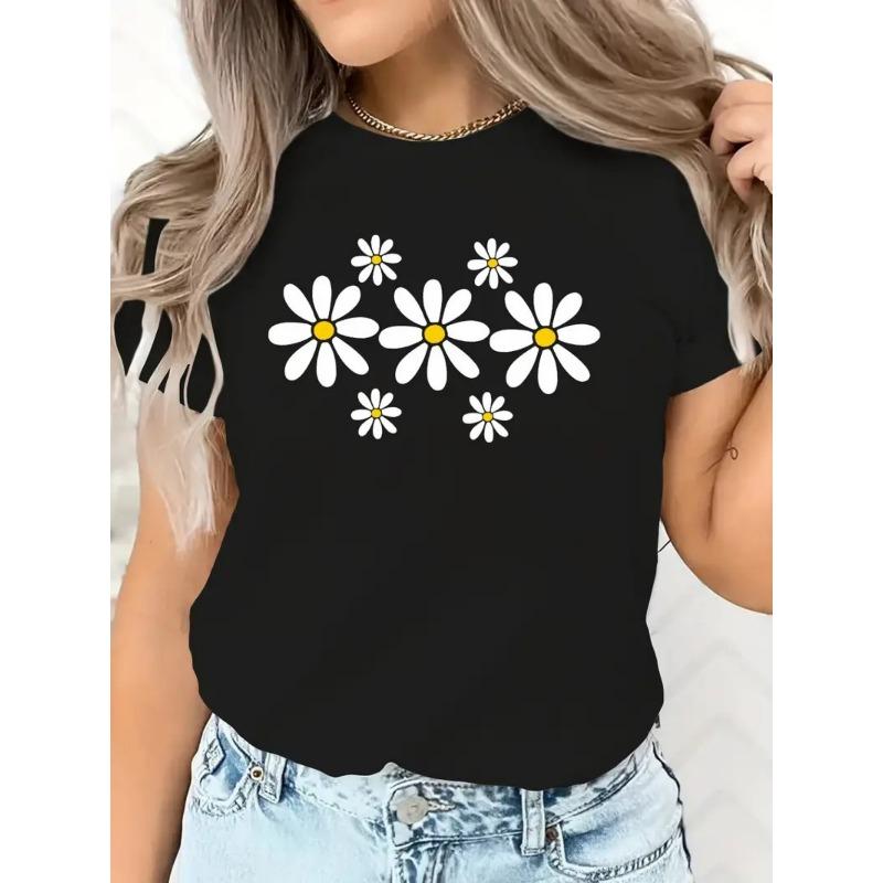 Damen-T-Shirt, Outdoor-Mode und Freizeit, Leichter und atmungsaktiver Stoff, Geeignet als Geschenk für Töchter, Schwestern