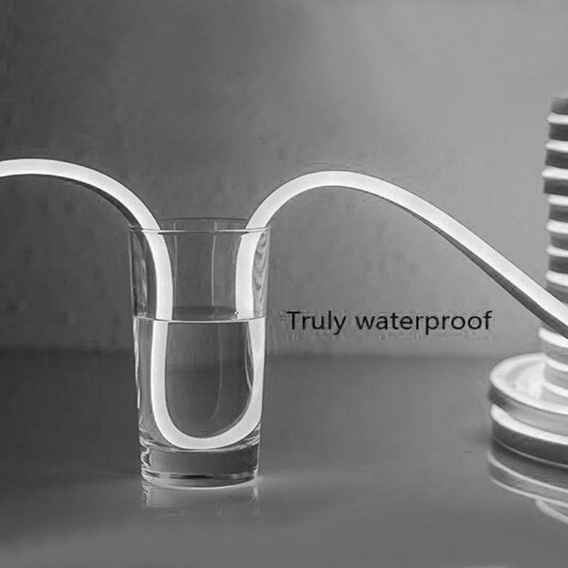 Vibrant Rgb Led Neon Light Strip Ip65 Waterproof With 120 Leds Per Meter For Stunning Decor