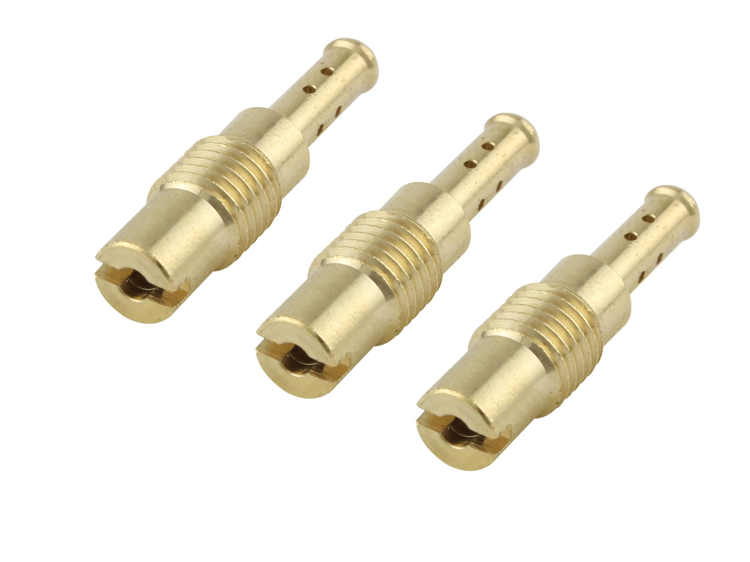 

POSH FAITH Мотоциклетные принадлежности Pilot Jet 3 Набор увеличенных Pilot Jet (23.6X6-А) [Совместимость] FTR223(-2004) Супер 3 Оверсайз | Forza 250(-2003) |