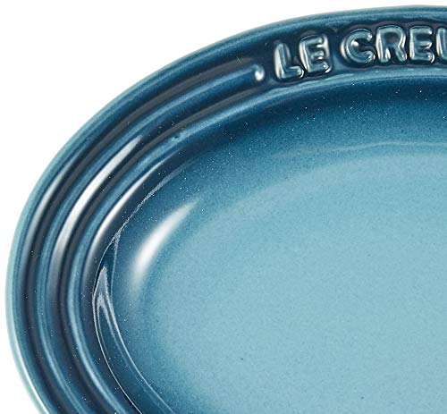 Le Creuset Stoneware Mini Oval Plates, Rainbow, Heat-Resistant, Microwave- and Oven-Safe, Pack of 5, Oven-Safe, Bakeware [Official Japanese Product]