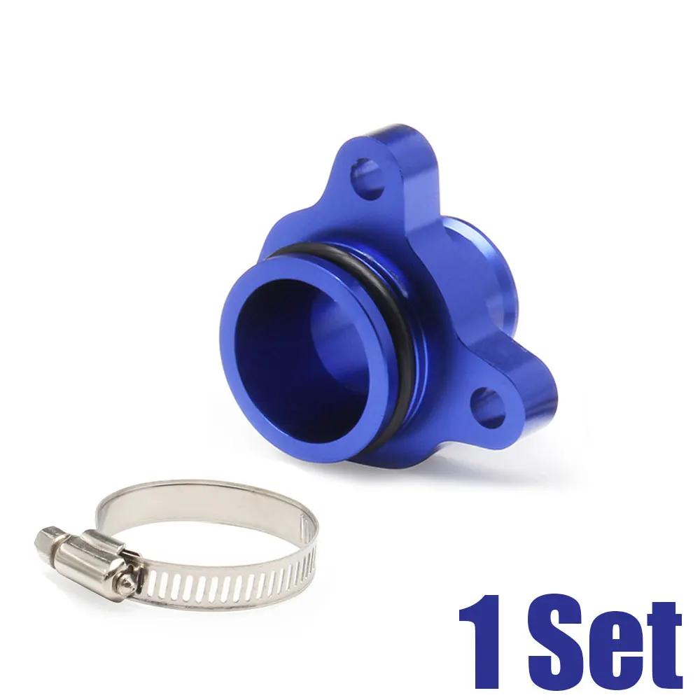 Car Aluminum Water Hose Connector Pipe Fitting Plug with Clips Auto Accessories for BMW 335i N52 330i 11537541992 11537544638