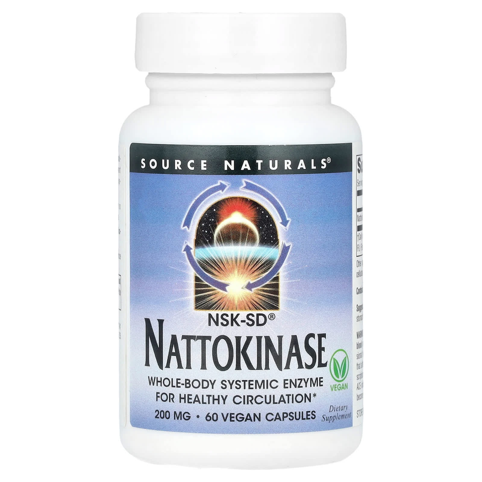 

Nsk-Sd®, Nattokinase, 200Mg, 60 Veggie Caps