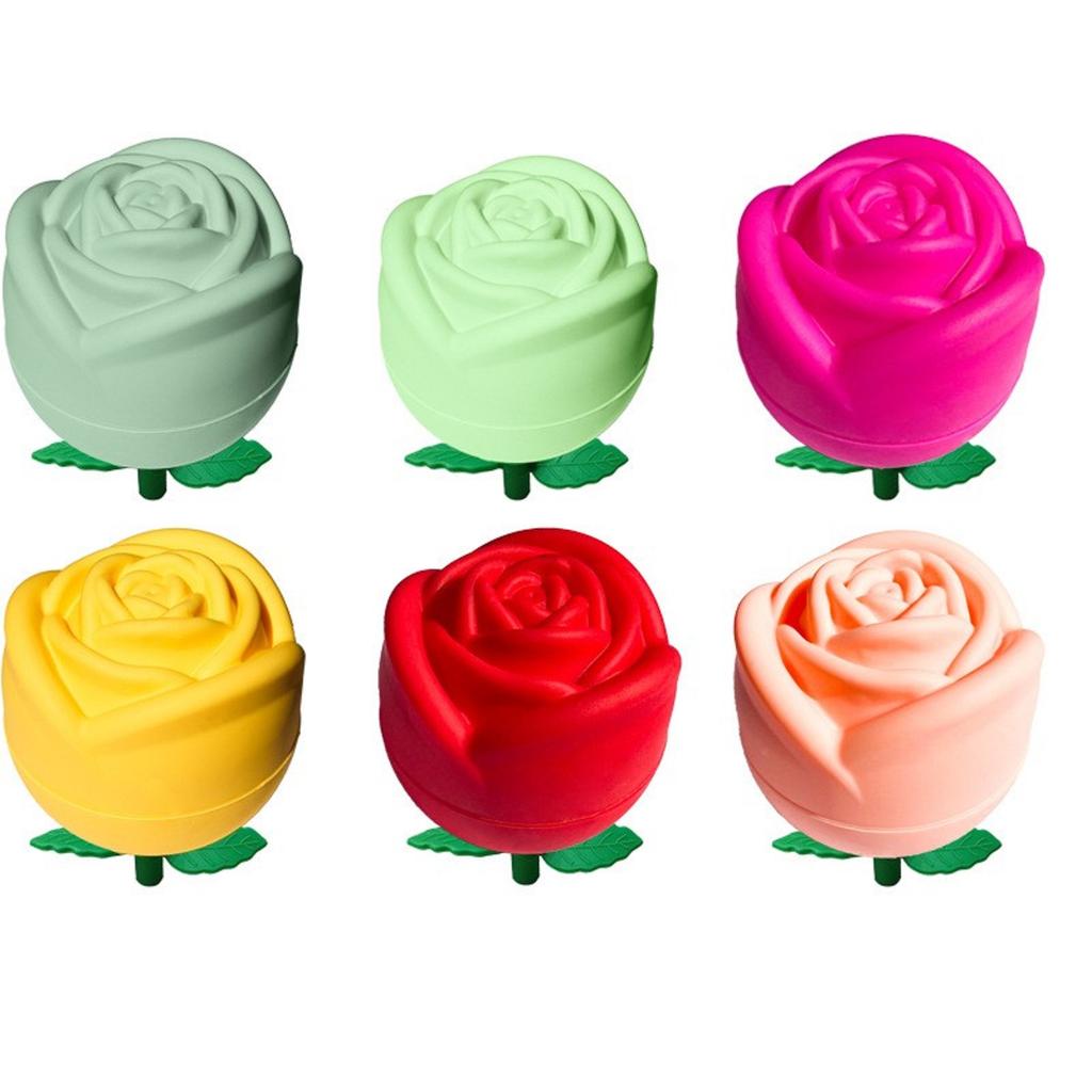 Rose Shaped Silicone Mold Kitchen Mold Supplies,Easy To Demold, Suitable For Chilled Wine, Milk, Chocolate, And Fruit Juice Beverages,