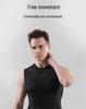 Men's Quick-Dry High-Elastic Sport Vest - Short-Sleeved Tight-Fit for Fitness, Basketball, and Running