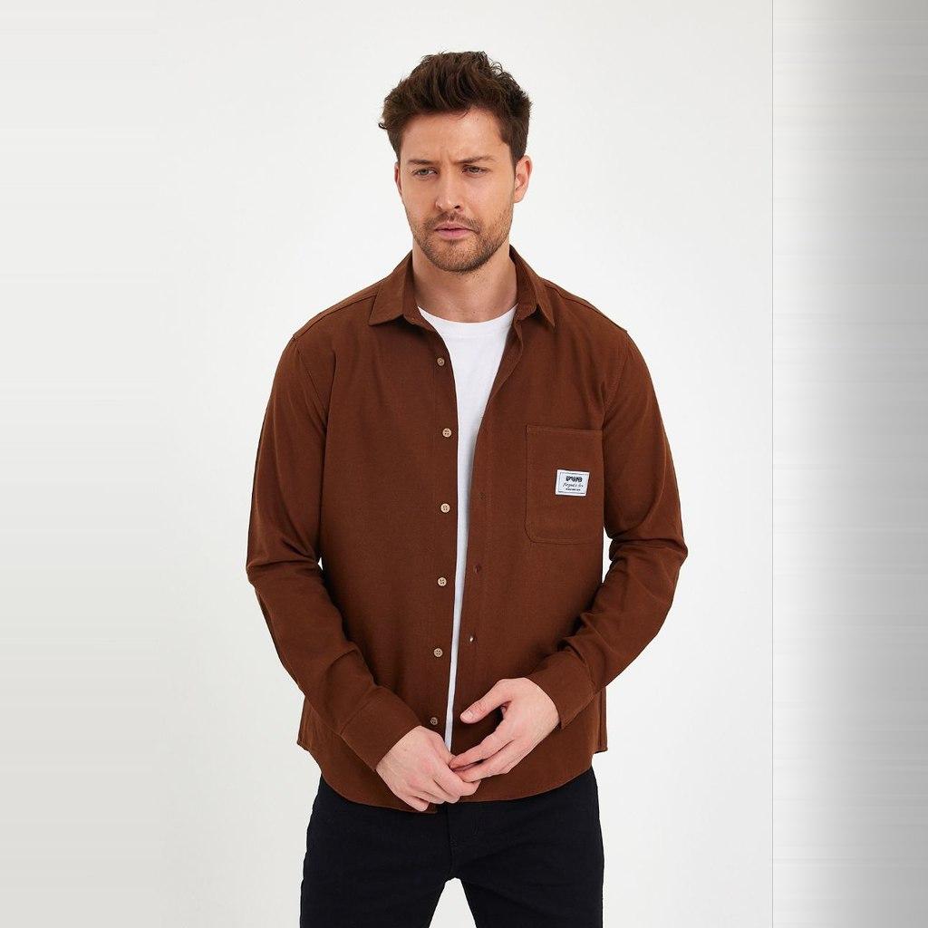 DeepSEA Slim Fit Single Pocket Long Sleeve Shirt 2403016