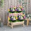 5 Bunches of Outdoor Artificial Flowers, Plastic Daisy Bouquet, UV-Resistant Artificial Flower Bush, Ideal for Home, Office, Wedding, Party Garden