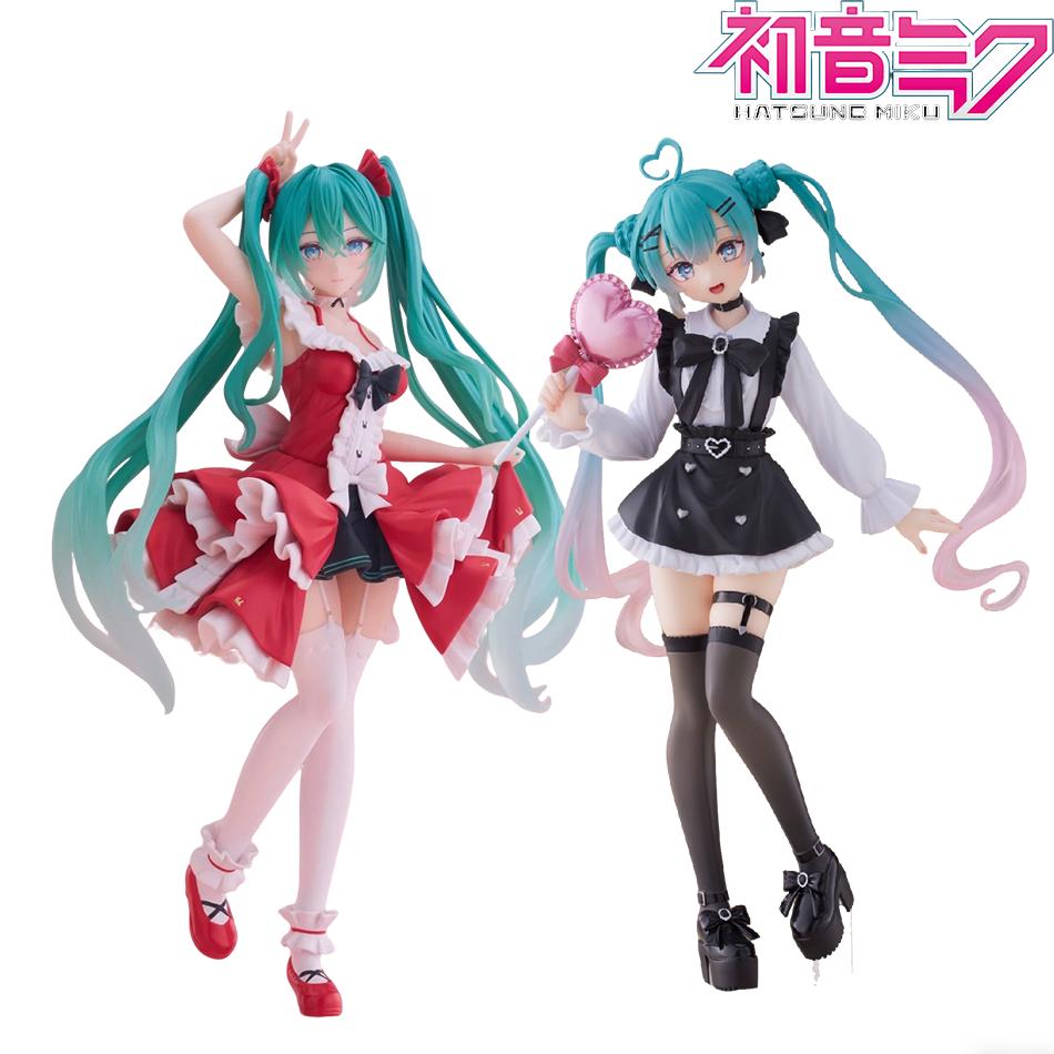 Cute Girl Hatsune Miku Anime Character Fashion Lolita Subclture Desktop Decoration Ornaments Doll Christmas Gift PVC Collectible