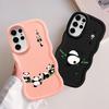 Cartoon Cute Panda Soft Phone Cover Case for Samsung Galaxy S21 S25 A26 S23 Plus S22 Ultra S20 FE A25 S24 A36 A54 A35 A34 A24