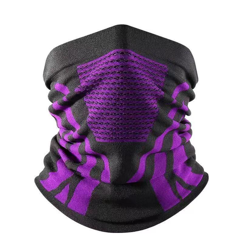 Winddichte Warme Rad-Gesichtsmaske & Nackenwärmer für Outdoor-Sportarten - Herbst/Winter Atmungsaktiver Schal für Männer & Frauen