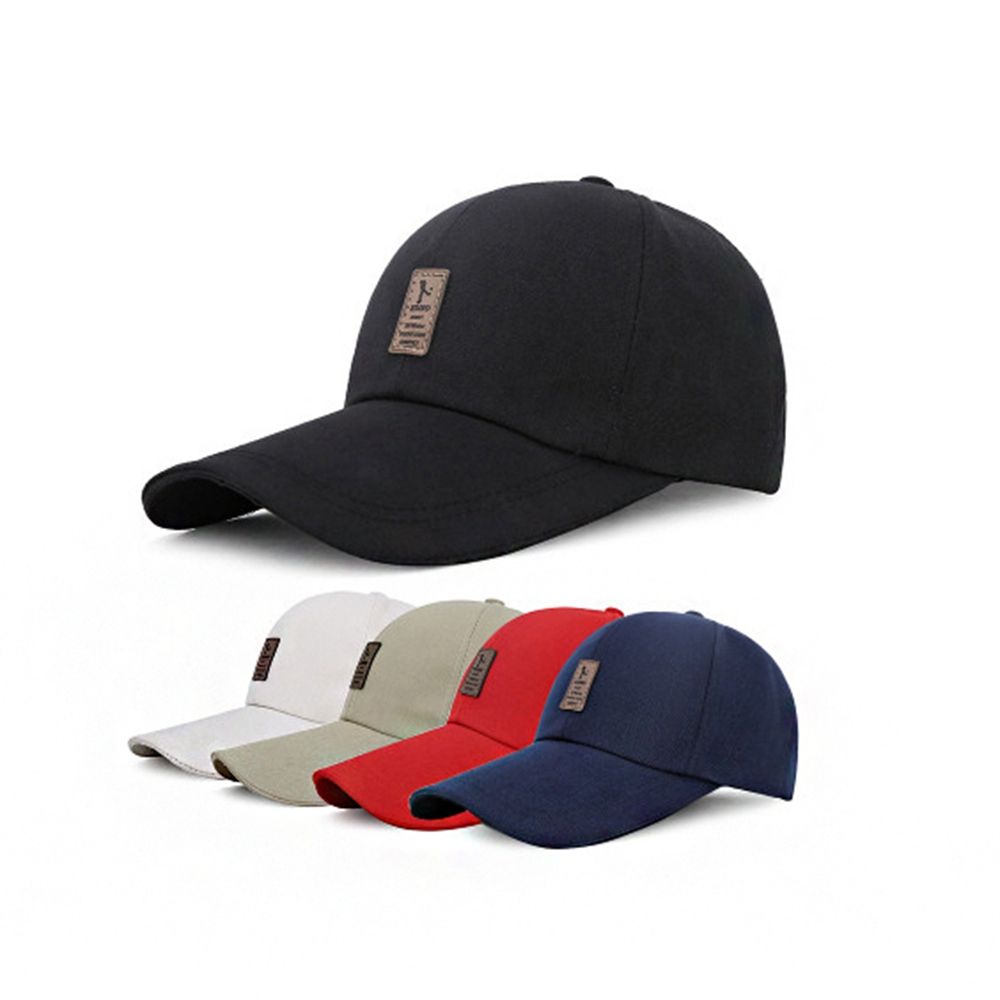 Style Caps PU Leather Logo Sun Hats Men Baseball Caps Letter Caps Baseball Caps Women Baseball Caps