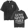 Salvation Jesus Paid It All T shirt Christian Bible Verse Mens Women Clothing Vintage Washed Tshirt Casual Cotton Tshirts Tops