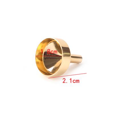 Metal Mini Funnel For Perfume Transfer Diffuser Bottle Mini Liquid Oil Filling