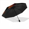1pc French rock singer Johnny Hallyday Umbrella Portable Folding Umbrella Iron Frame Hole Bone Structure Outdoor Home Umbrella