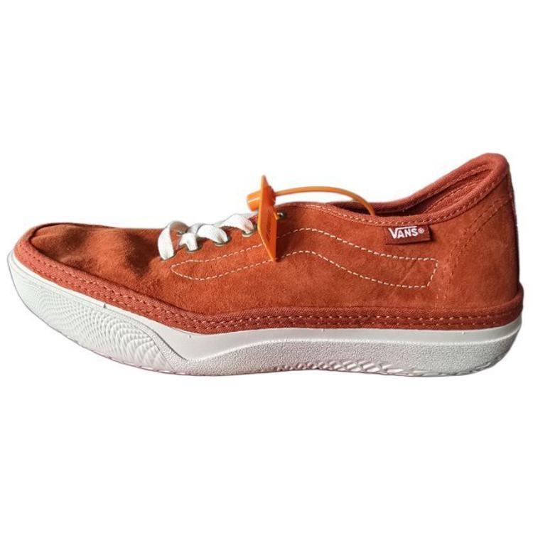 Vans Circle Vee Se Casual Versatile Low-Top Canvas Shoes Men sneaker Orange VN0005VGGWP