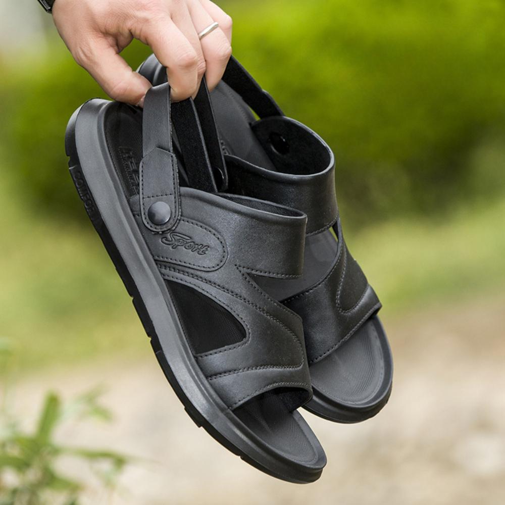 Pantofole da uomo nuove estive Scarpe da spiaggia casual Sandali antiscivolo da uomo per tutti i tipi Pantofole infradito casual