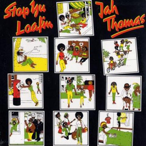 

LP Record JAH THOMAS - Stop Yu Loafing GREL33 Greensleeves 1978 US Reggae, Ska & Dub