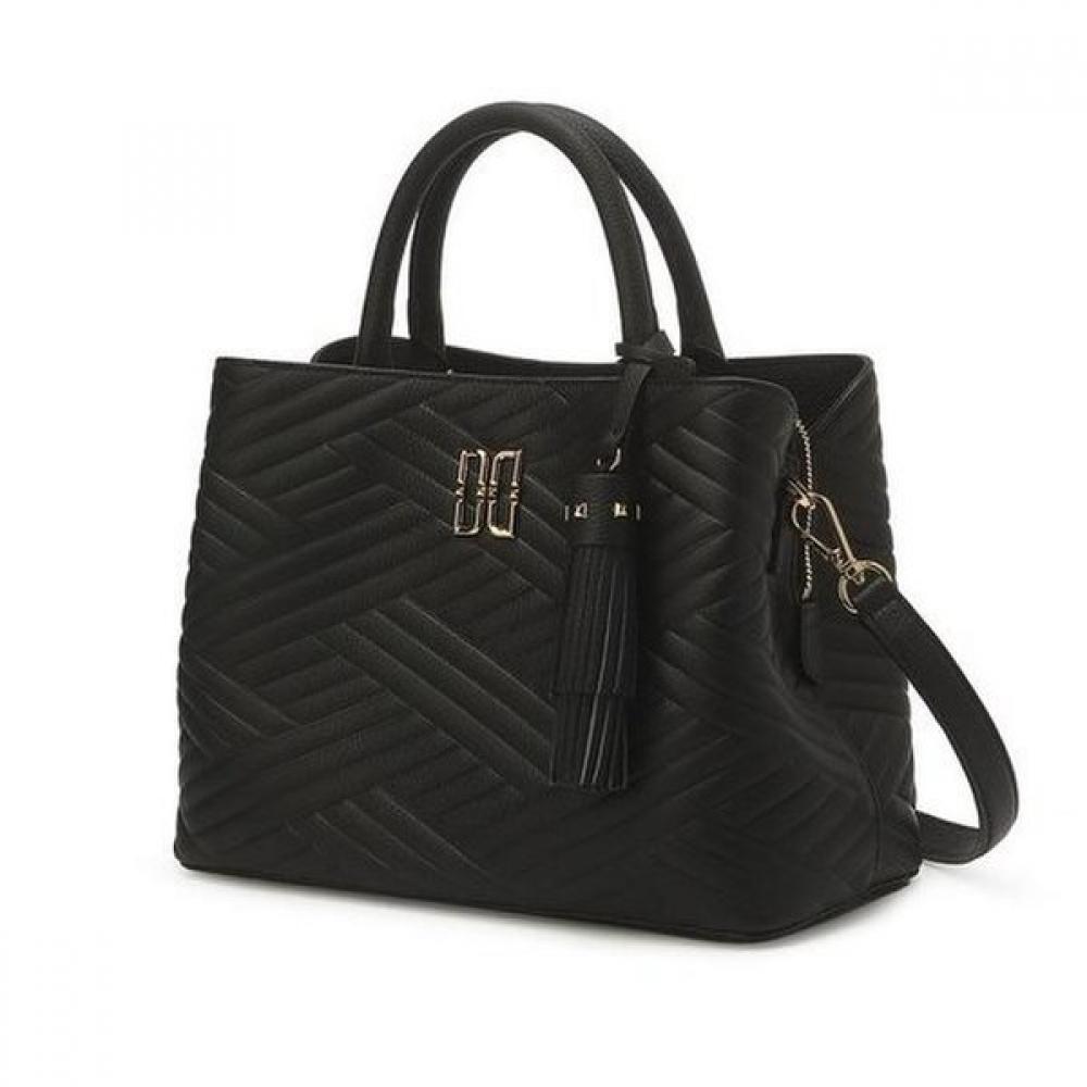 

Daks Black Leather Tote Bag Dcba2f366bk Single option