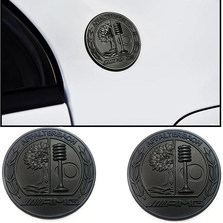 GLC GLB New 3D Metal Car AMG Badge Apple Tree Body Trunk Decoration Sticker Accessorie for Mercedes Benz A B C E G Class GLK CL