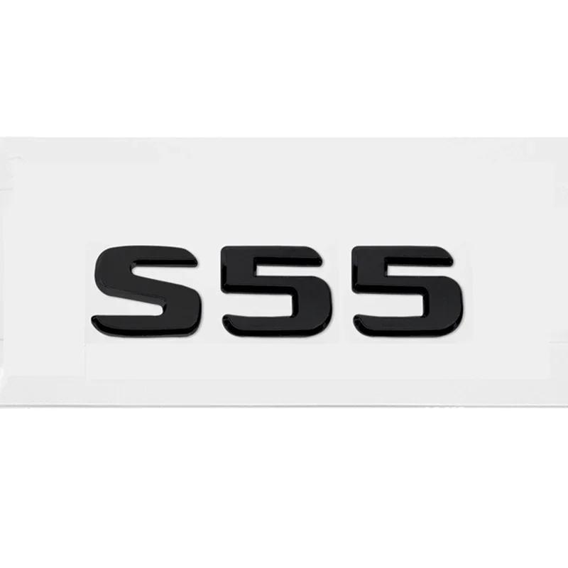 

ABS Car Stickers Tail Box Letters Emblem Rear Trunk Badge Decals for Mercedes Benz S55 S63 S200 S220 S250 S260 S300 S320 S350