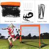 Soccer Goal – Foldable Frame Net for Kids + Youth – Indoor + Outdoor Soccer Goal with Carry Bag – Easy Setup – Multiple Sizes for Practice & Games
