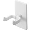 Tower Floating Guitar Hanger (1925) - Wall-Mounted Guitar Hook for Plasterboard Walls, White, 8cm W X 11.5cm D X 14cm H (Includes Drywall Twe
