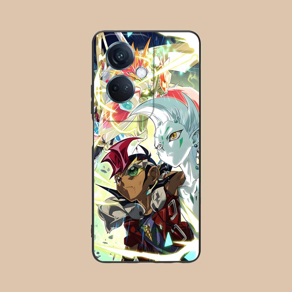 Yugioh Yuma Tsukumo Mobile Phone Case for OPPO Reno 14 13 12 11 10 9 8 7 6 5 F T Pro 5G Colorful Printing Cover Smartphone Cover