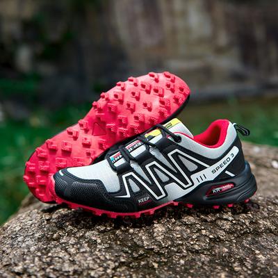 Spring and Summer New Large Size Women's Hiking Shoes Outdoor Women's Shoes Off-road Running Fitness Shoes Mesh Casual Shoes