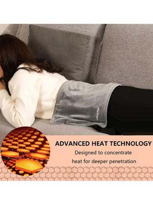 USB 5V Electric Heating Pad for Cramps & Back Pain Relief,Heat Pad with 59 INCH Cable,Mini Heated Blanket