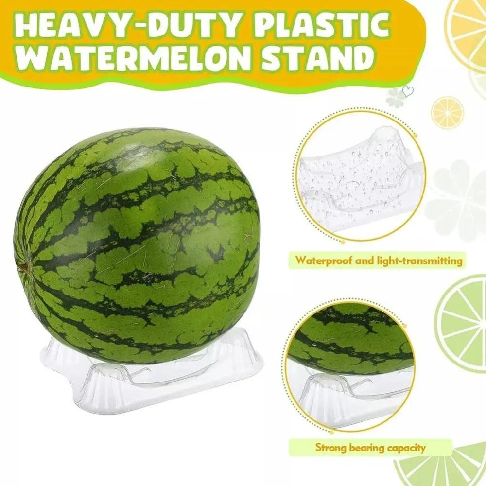 20/50/100pcs Transparent Fruit Plant Tray Fruit Protection Vagetable Support Tray Watermelon