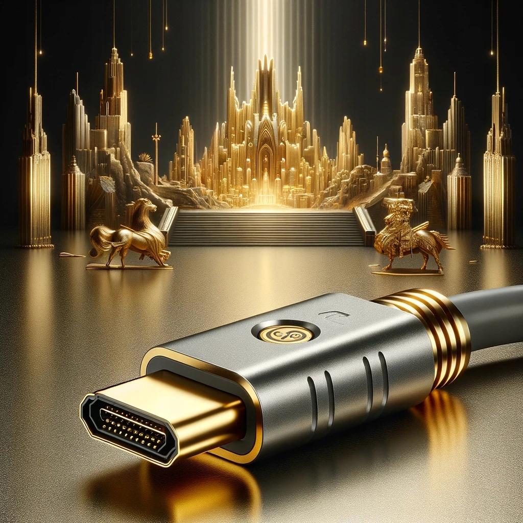 Co2 Hdmi Cable To Displayport 1.4 Adapter Hdmi Dp Fhd 240Hz 4K 60Hz Hdr 3M