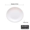 Melamin Rund Flat Middagstallerken